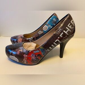The Witcher Custom Heels Size 8